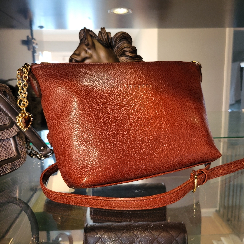 UNGARO Emanuel Ungaro Leather Crossbody/Clutch